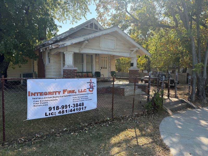 Fire Protection Services for The Outsiders House